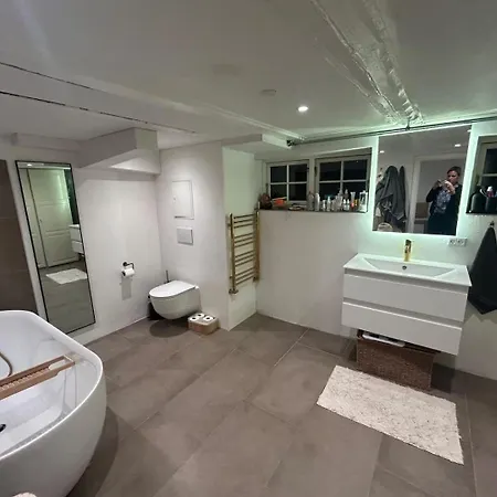 Renovated Basement In Апартаменты Гентофте
